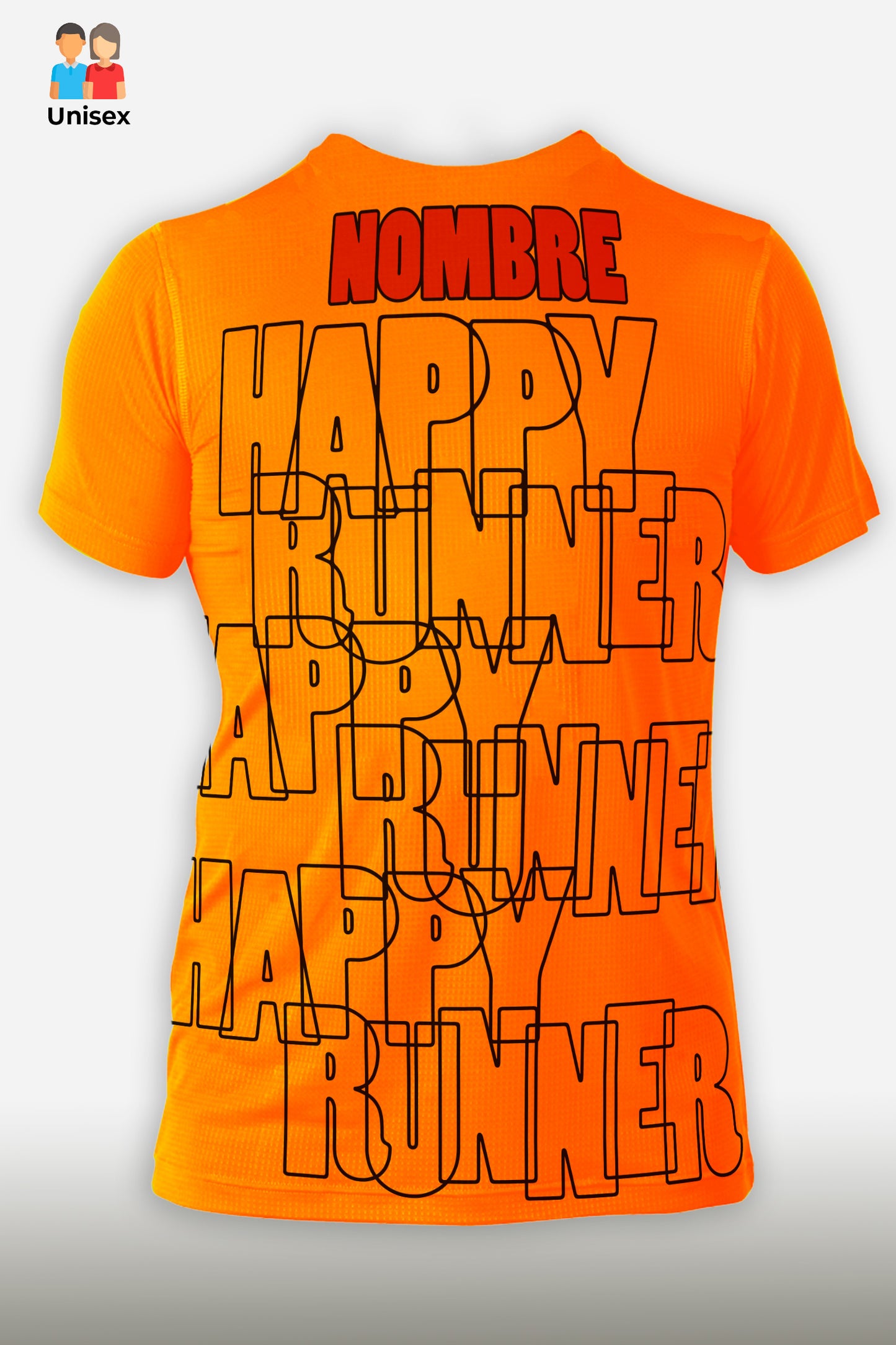 Happy Runner - Camiseta Técnica Unisex