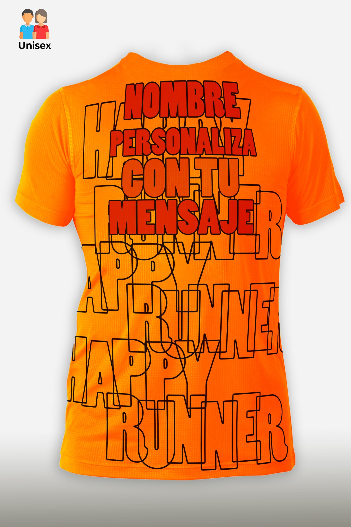 Happy Runner - Camiseta Técnica Unisex