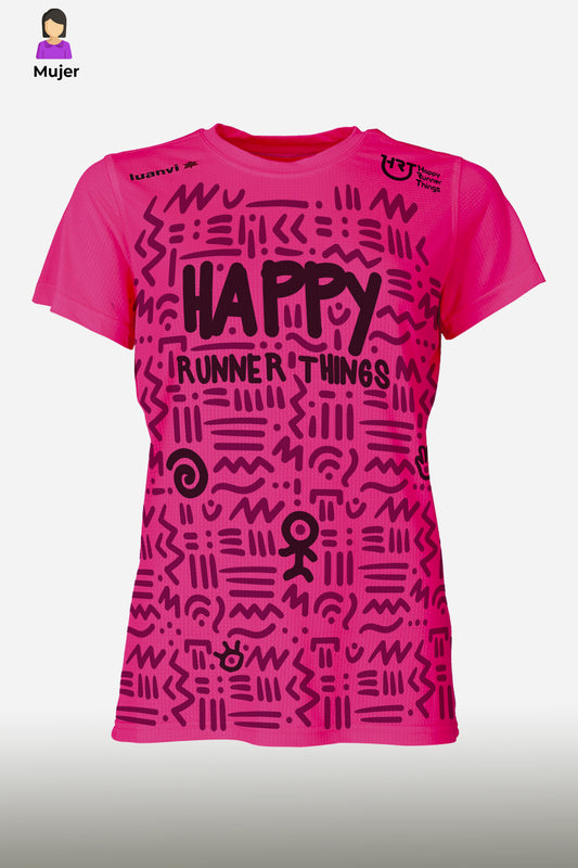 Happy & Playful - Camiseta Técnica Mujer - 2024