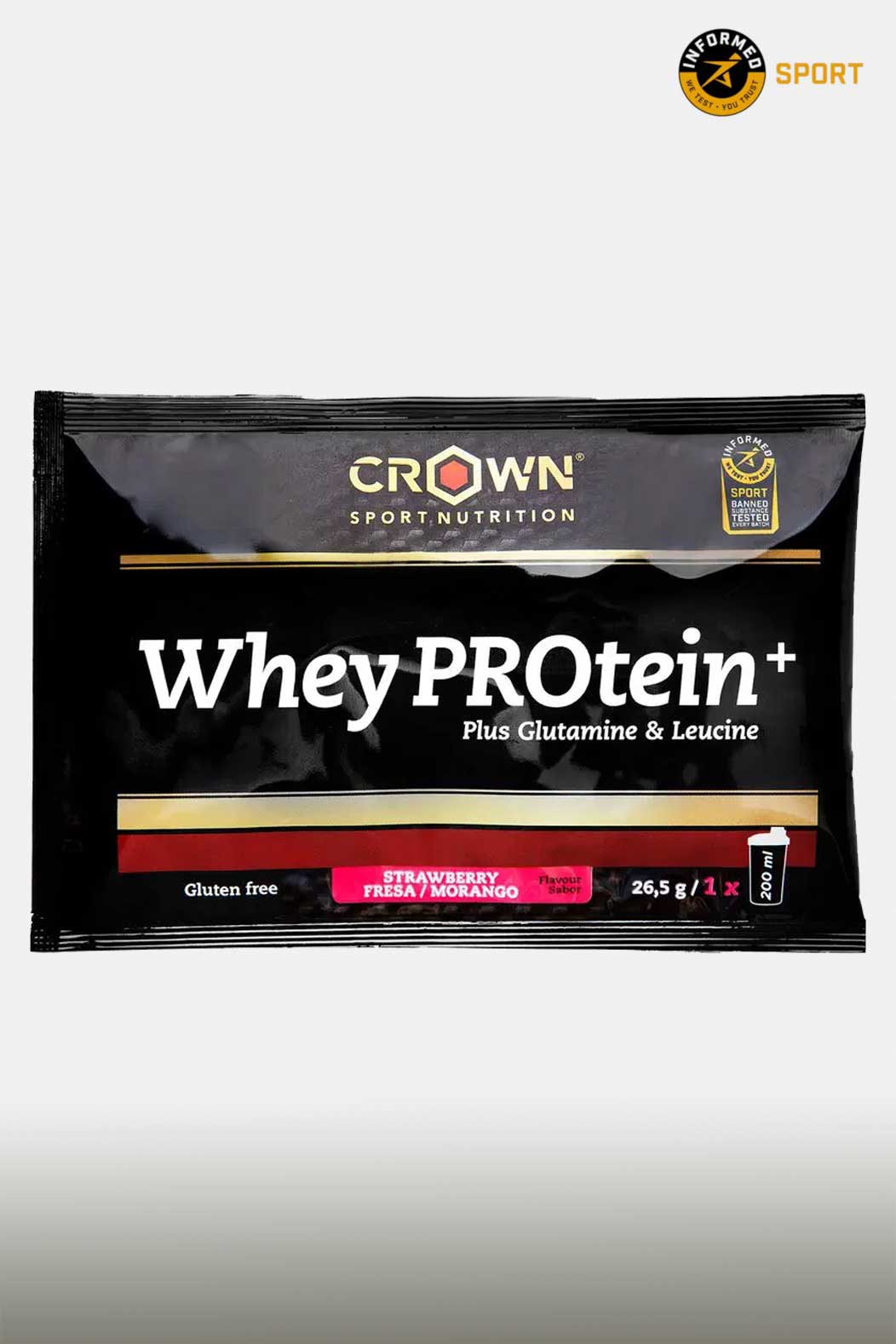 Proteína de suero de leche – WHEY PROTEIN+ - Crown Nutrition Sport